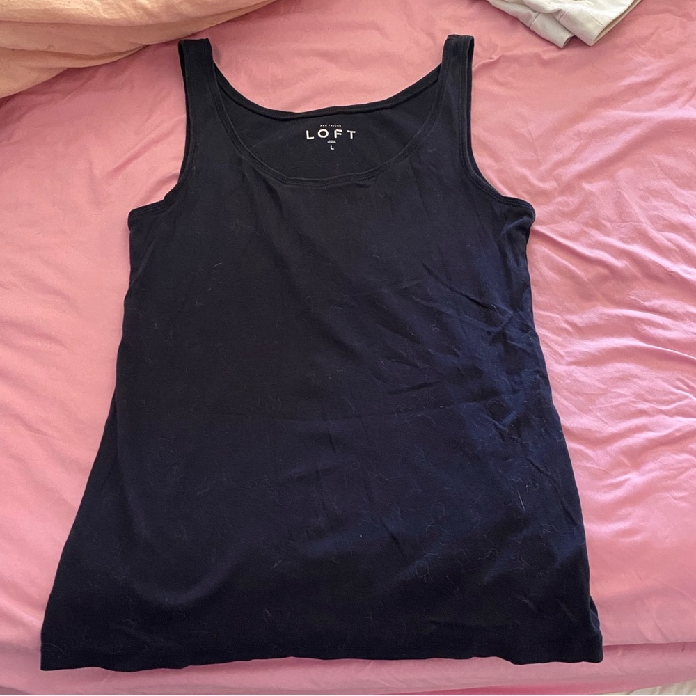 Blue tank top